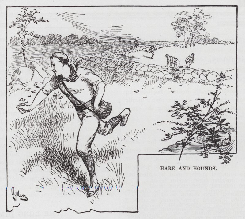 Hase und Hunde von Henry Alexander (after) Ogden