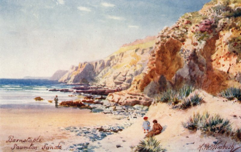 Saunton Sands, Barnstaple von Henry B. (after) Wimbush
