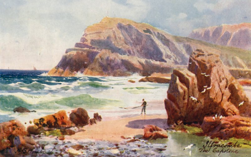 Der Capstone, Ilfracombe von Henry B. (after) Wimbush