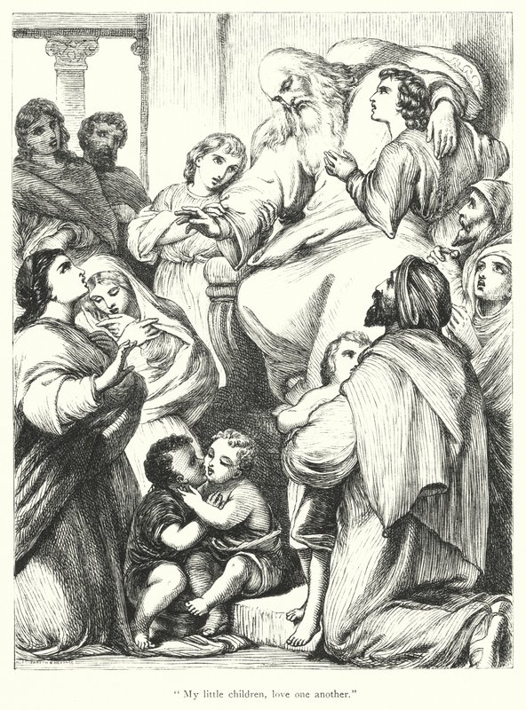 Der Apostel Johannes von Henry Courtney (after) Selous