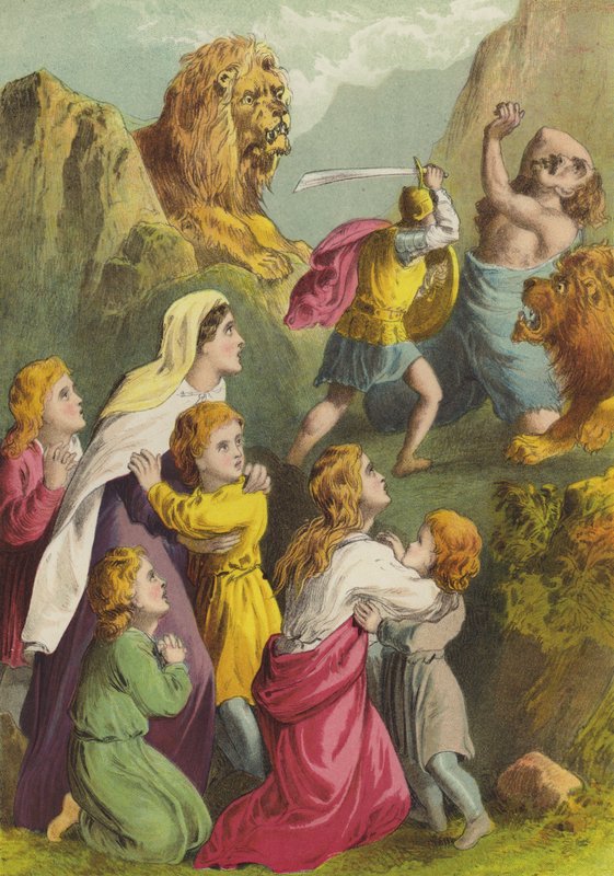 Großherz tötet Riesen Grim von Henry Courtney Selous