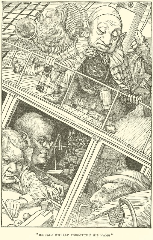 Die Jagd auf den Snark von Henry Holiday