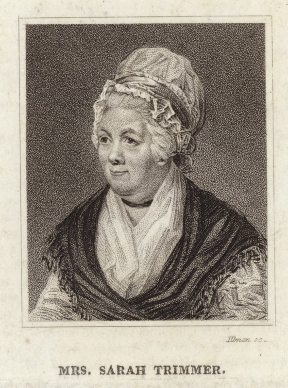 Porträt von Sarah Trimmer von Henry Howard