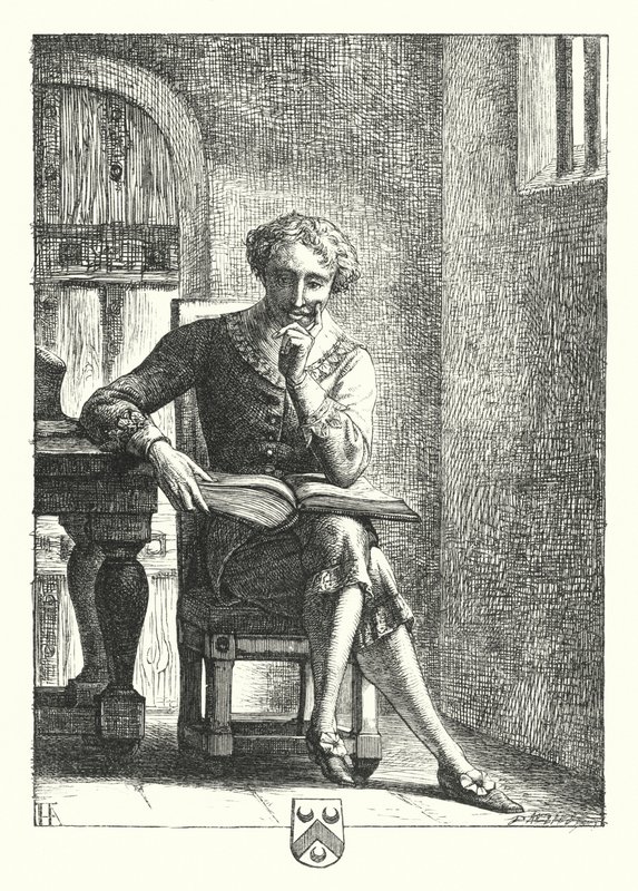 Im Gefängnis (Gravur) von Henry Hugh Armstead