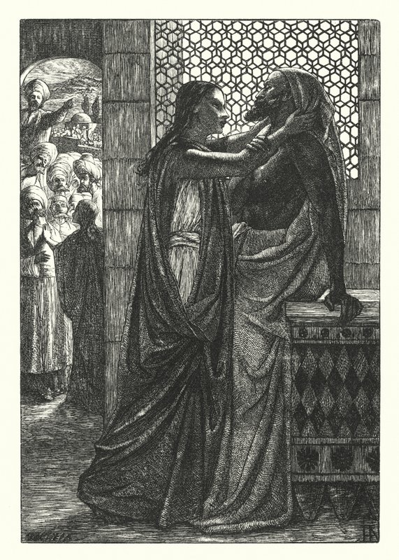 Der Tote von Bethanien (Gravur) von Henry Hugh Armstead