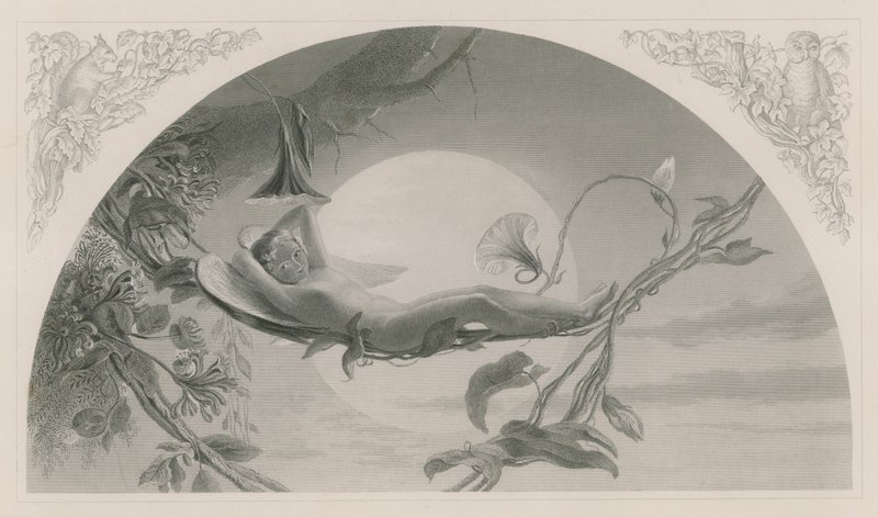 Ariel, der Sturm von Henry James Townsend
