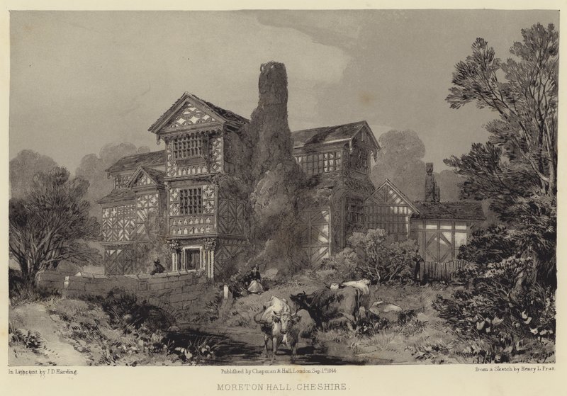 Moreton Hall, Cheshire von Henry Lark Pratt