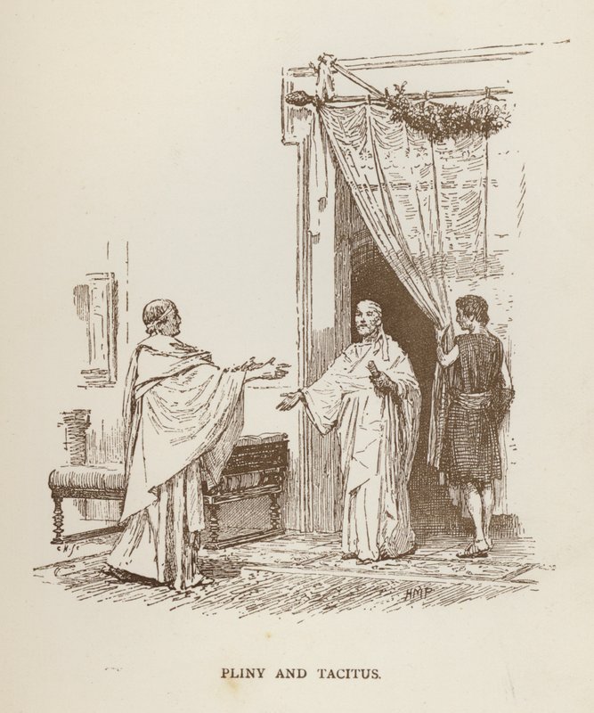Plinius und Tacitus von Henry Marriott (after) Paget
