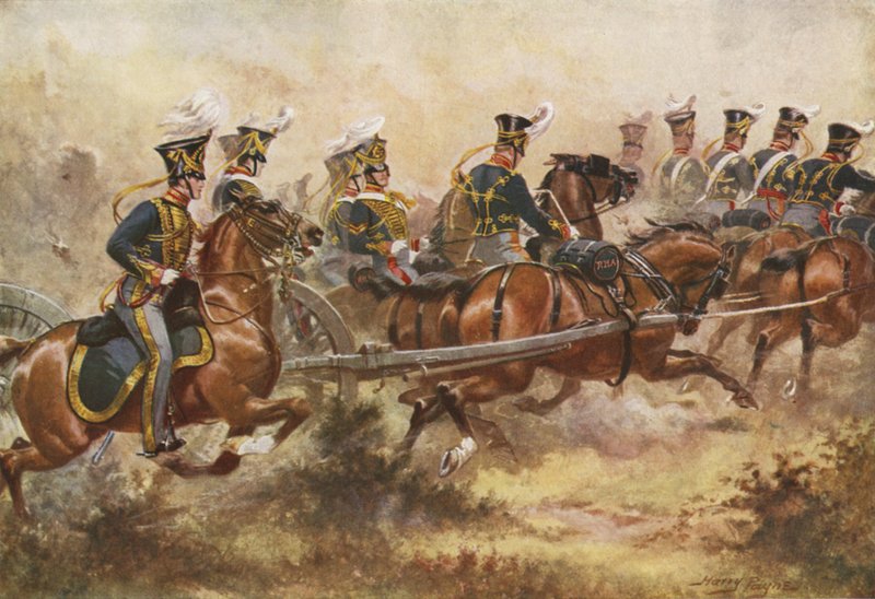 Königliche Pferdeartillerie, ca. 1832 von Henry Payne