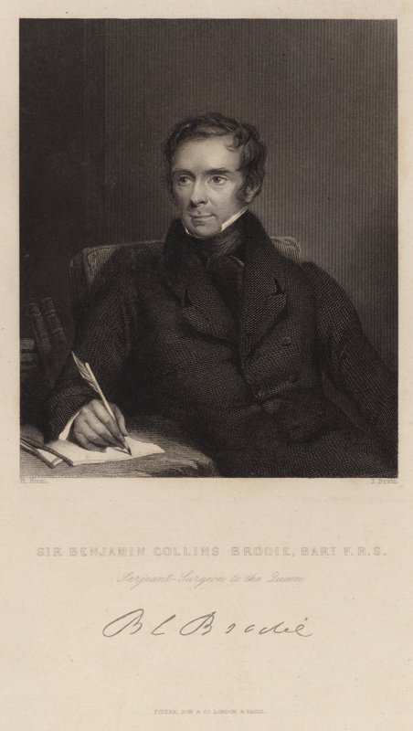 Porträt von Sir Benjamin Collins Brodie von Henry Room