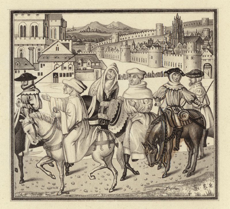 Die Canterbury-Pilgerreise von Henry Shaw