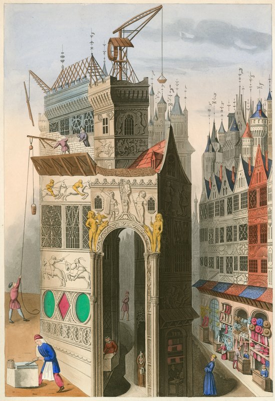 Troy Town, 1498-1515 von Henry Shaw
