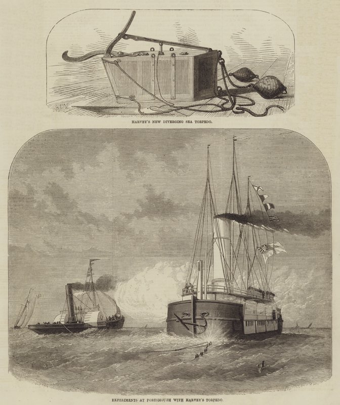 Harveys Torpedo von Henry Spernon Tozer