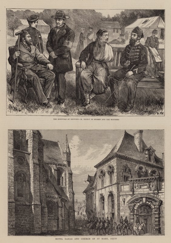Szenen in Frankreich von Henry Woods