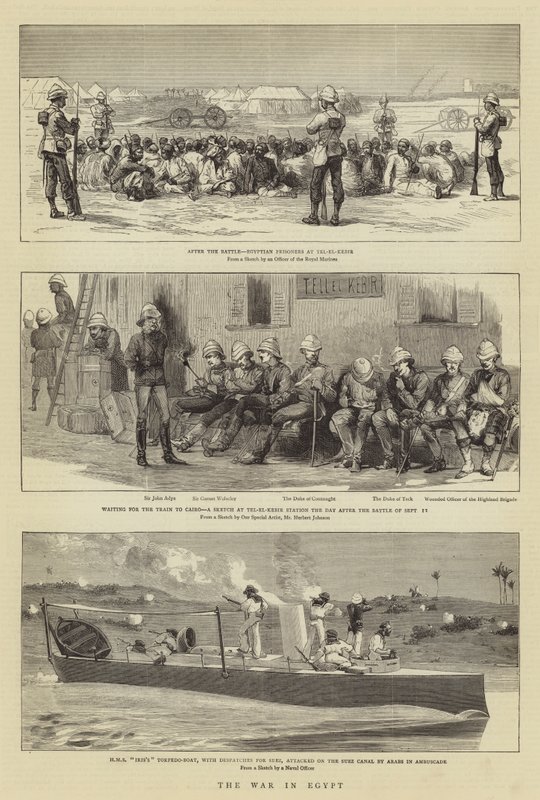 Der Krieg in Ägypten von Herbert Johnson