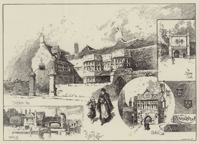 Rund um Norwich von Herbert Railton