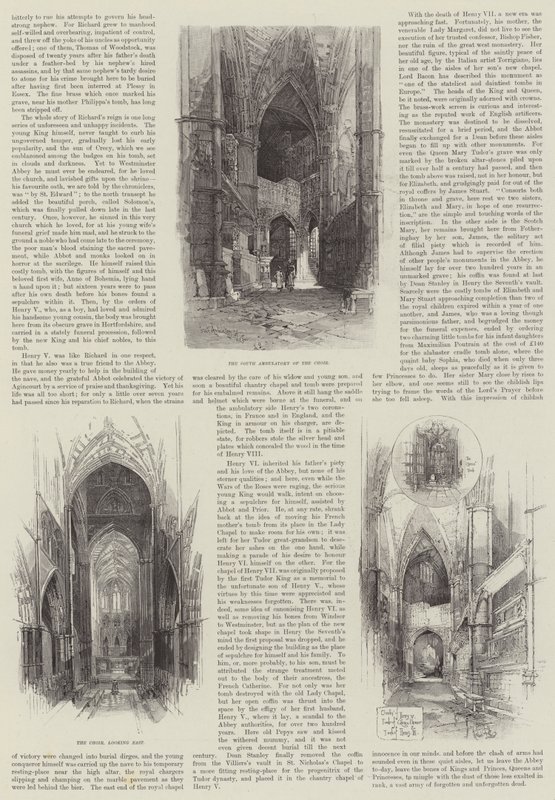 Westminster Abbey von Herbert Railton