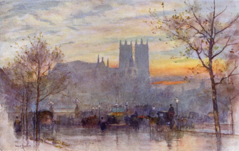 Licht nach dem Regen von Herbert Menzies (after) Marshall
