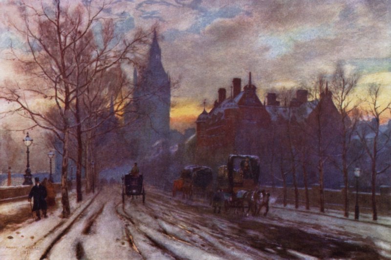 Das Westminster-Ufer von Herbert Menzies (after) Marshall
