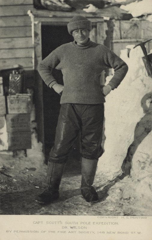 Kapitän Scotts Südpol-Expedition. Dr. Wilson von Herbert Ponting
