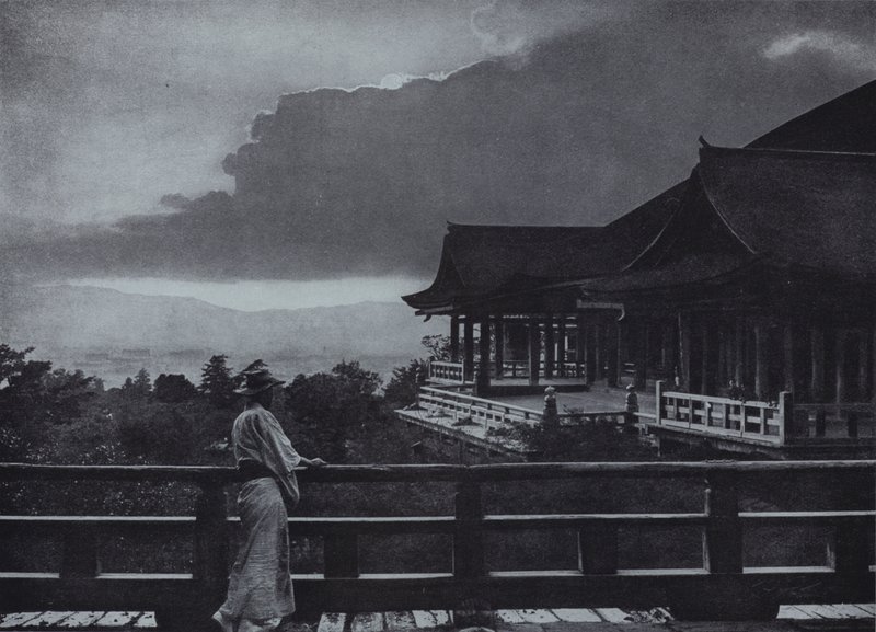 Mondlicht am Kiyomizu-dera von Herbert Ponting