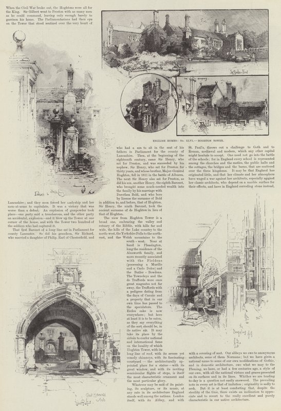 Hoghton Tower von Herbert Railton