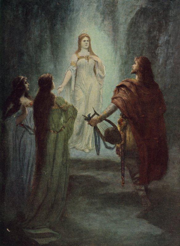 Er sah eine schöne Frau von Hermann Hendrich