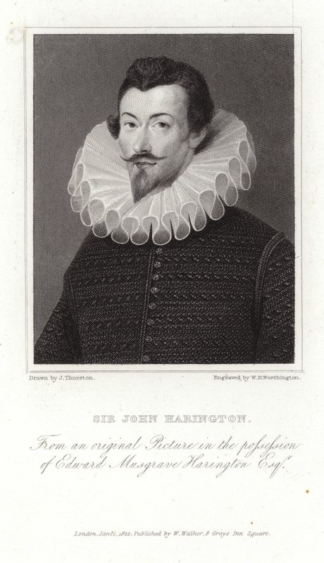 Porträt von Sir John Harington von Hieronymus Custodis