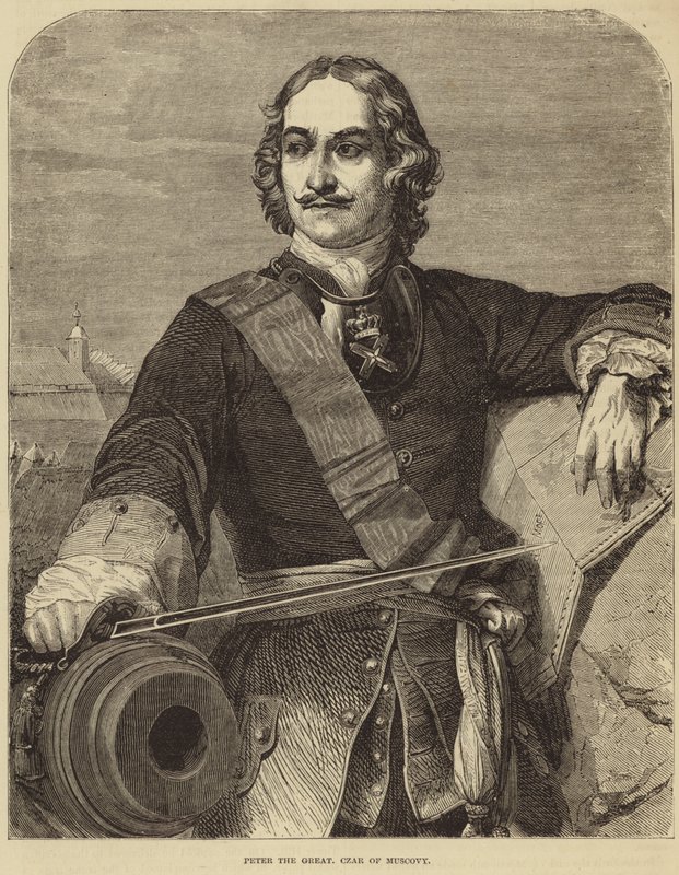 Peter der Große von Hippolyte Delaroche
