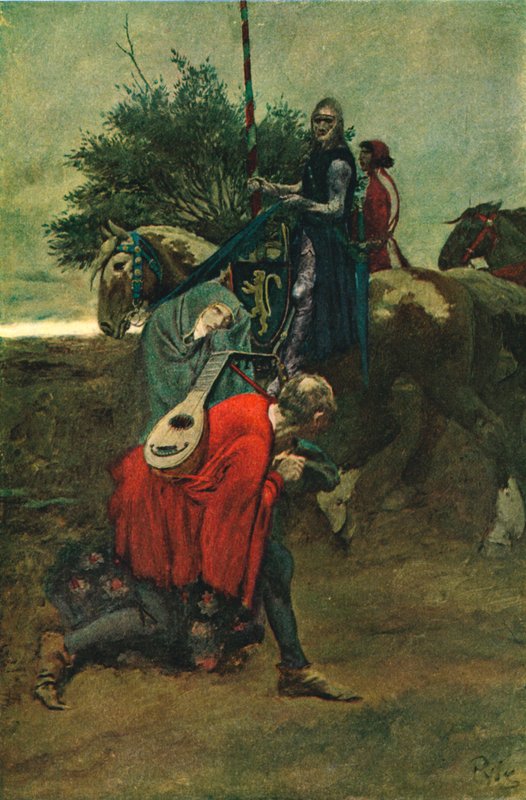 Sie wurden von Falmouth selbst eingeholt von Howard Pyle