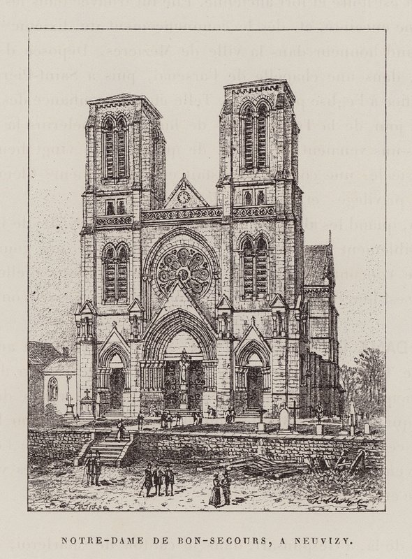 Notre-Dame De Bon-Secours, A Neuvizy von Hubert Clerget