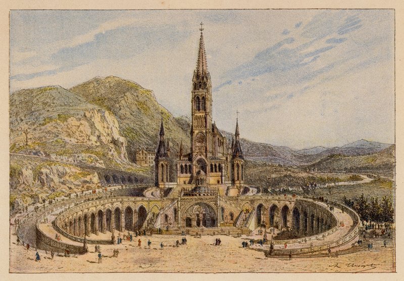 Notre-Dame de Lourdes von Hubert Clerget