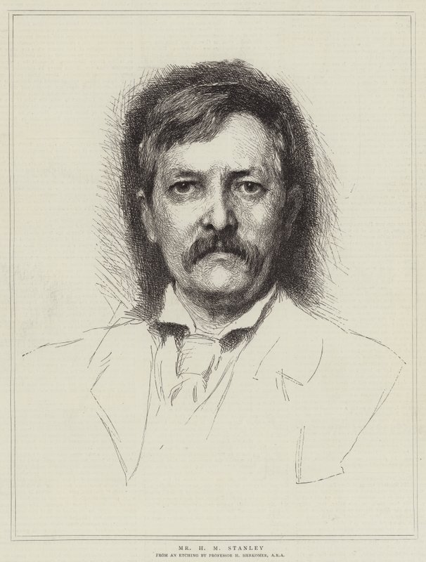Mr H M Stanley von Hubert von Herkomer