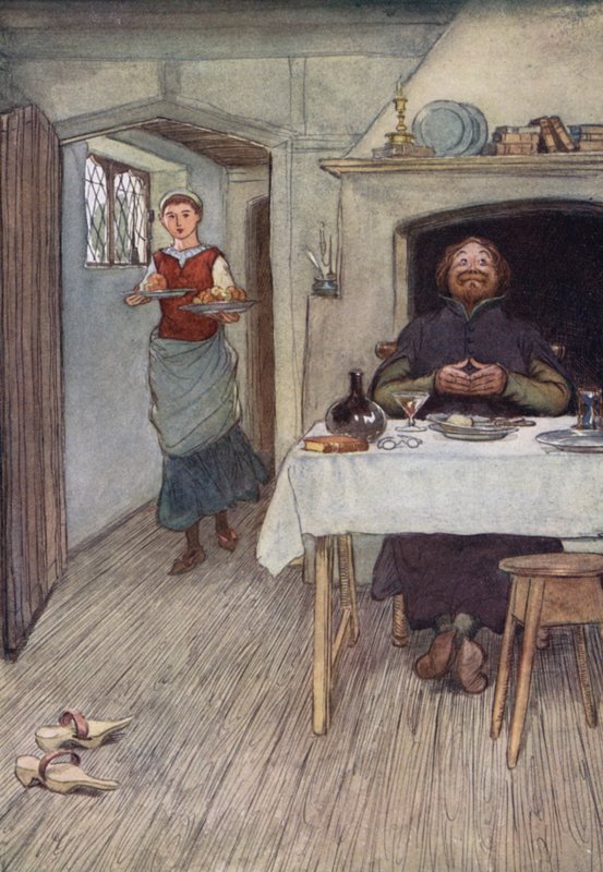Illustration für Die lustigen Weiber von Windsor von Hugh Thomson