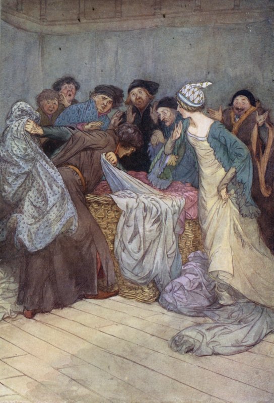 Illustration zu Die lustigen Weiber von Windsor von Hugh Thomson