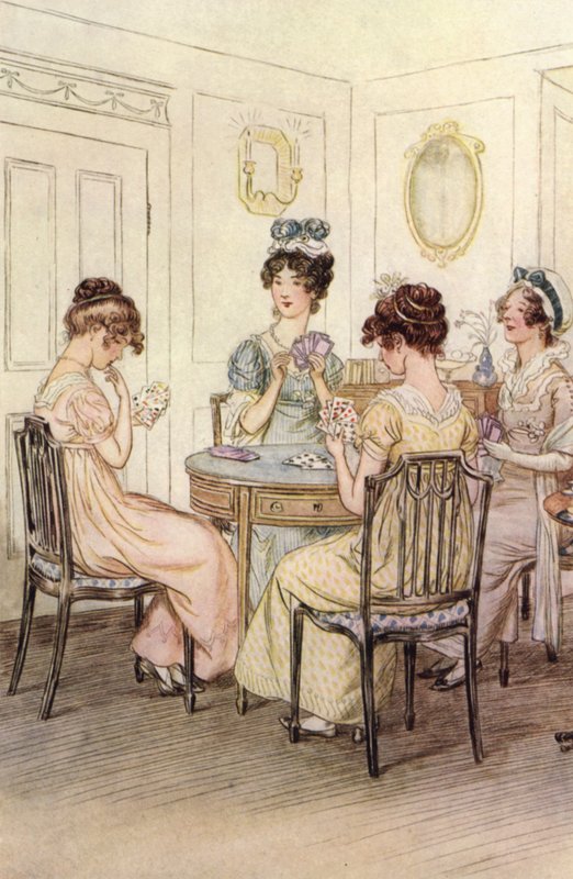 Illustration für Quality Street von Hugh Thomson