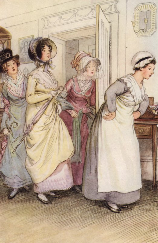 Illustration für Quality Street von Hugh Thomson