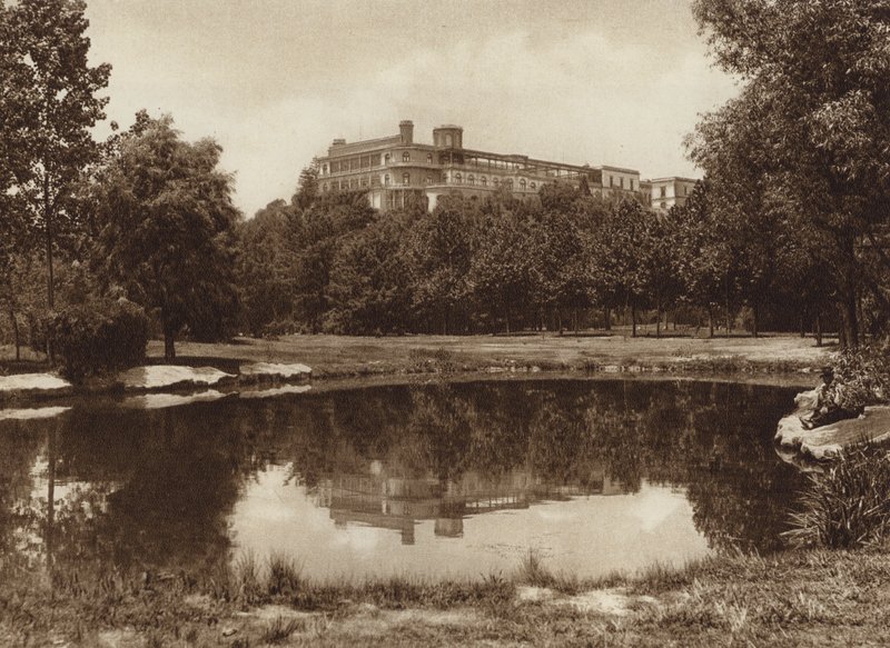 Mexiko: Castillo Chapultepec von Hugo Brehme
