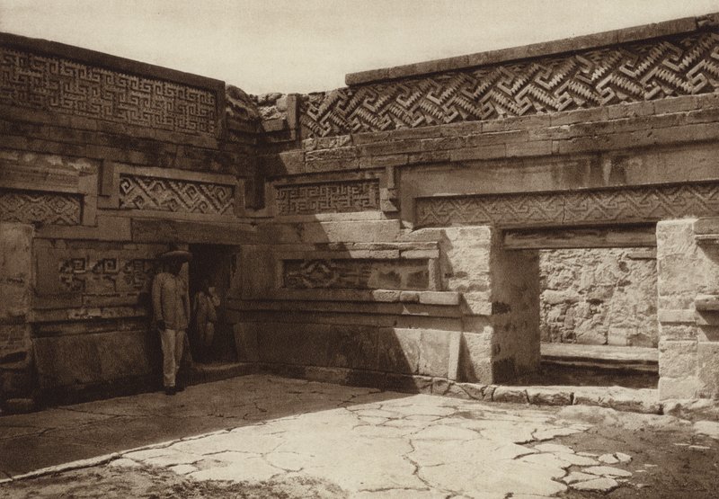 Mexiko: Ruinas de Mitla von Hugo Brehme