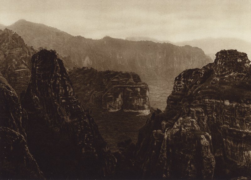 Mexiko: Tepoztlan, Staat Morelos von Hugo Brehme