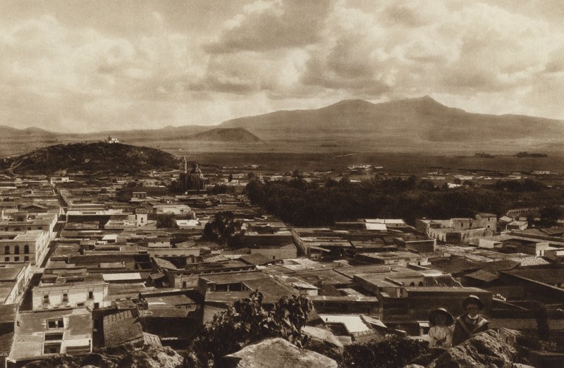 Mexiko: Blick auf Toluca von Hugo Brehme