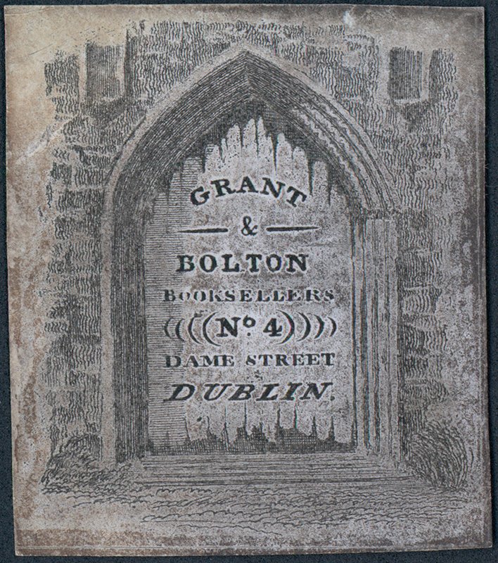 Handelskarte, Grant & Bolton von Irish School