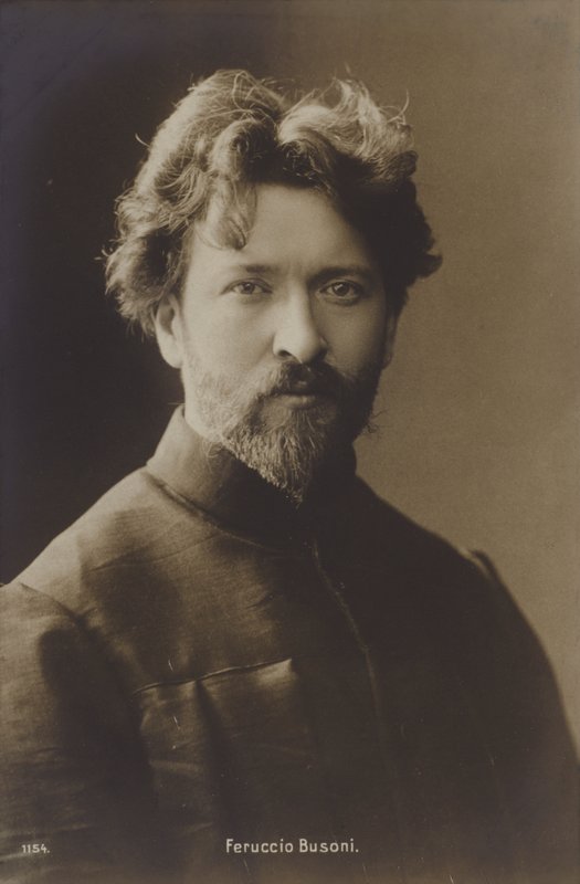 Ferruccio Busoni, italienischer Komponist und Pianist von Italian Photographer