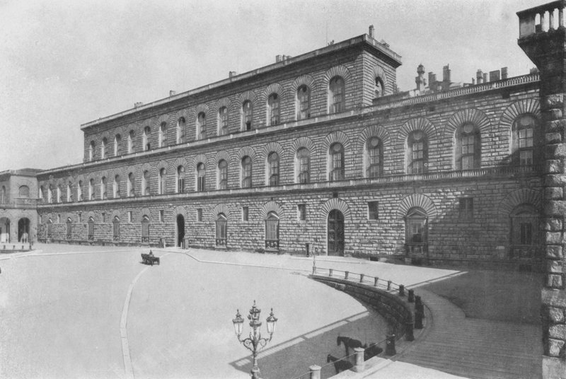 Florenz, Palazzo Pitti von Italian Photographer