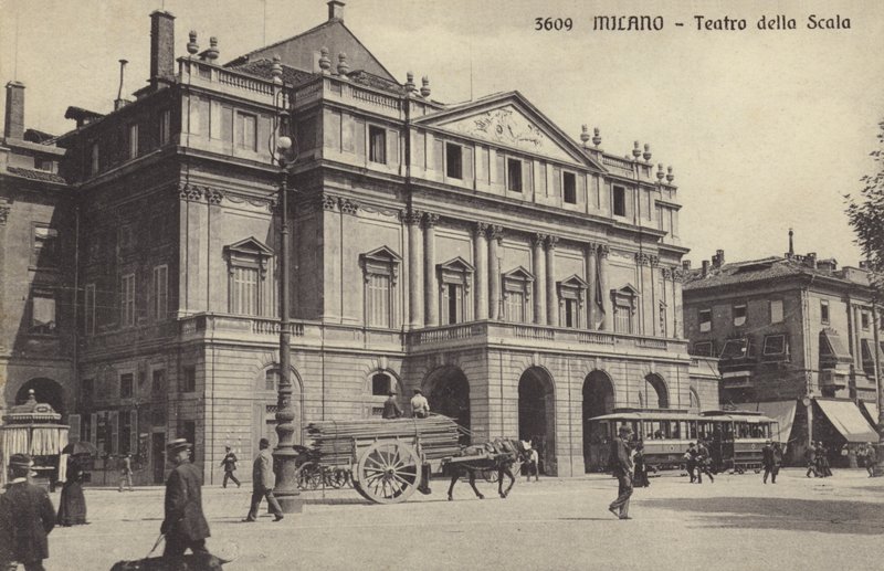 La Scala Opernhaus, Mailand von Italian Photographer