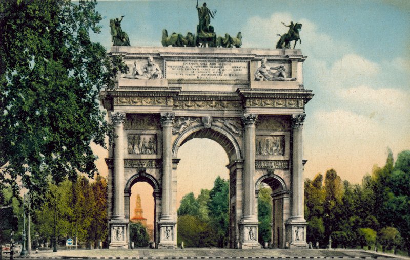 Mailand: Arco della Pace von Italian Photographer