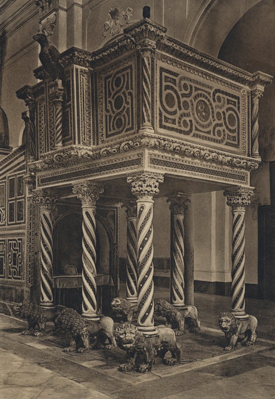 Neapel: Ravello, Dom, Kanzel von Italian Photographer