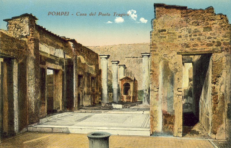Pompei, Italien, Casa Del Poeta Tragico von Italian Photographer