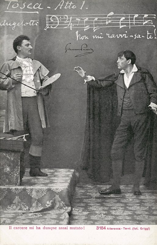 Szene aus Tosca von Italian Photographer