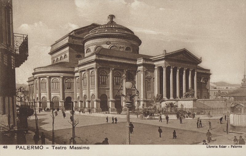 Teatro Massimo, Palermo, Sizilien von Italian Photographer